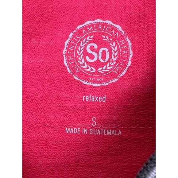 SO Authentic American Heritage Neon Pink Tank Top Small Asymmetrical Hem - Picture 3 of 5